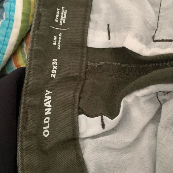 Army green pants - Picture 2 of 2